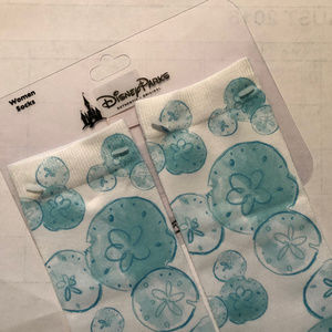 Womens Disney Mickey Mouse Icon Citrus Socks NEW